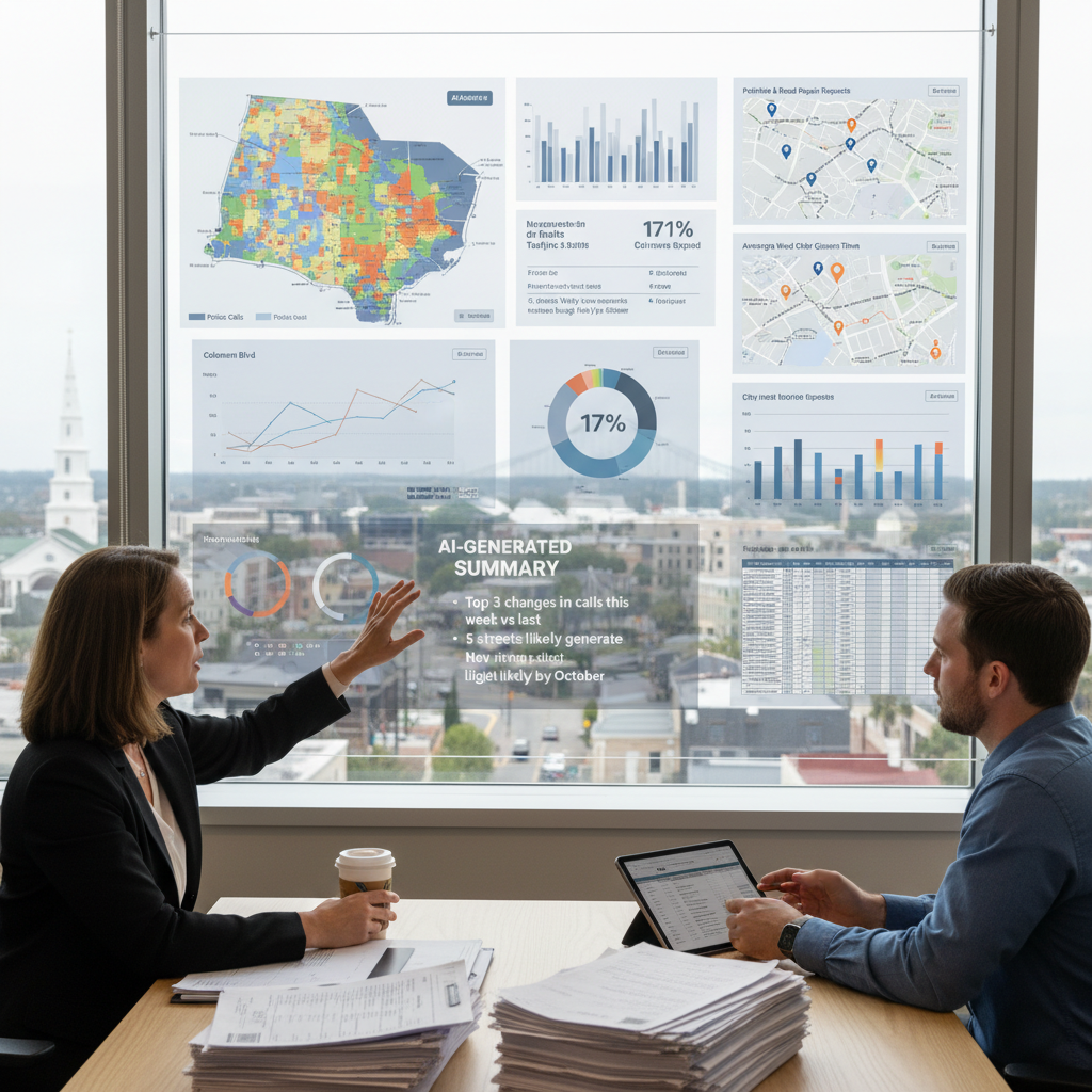 Smarter Cities, Less Spreadsheet Chaos: A Simple Guide To AI Powered Data Dashboards For City Leaders